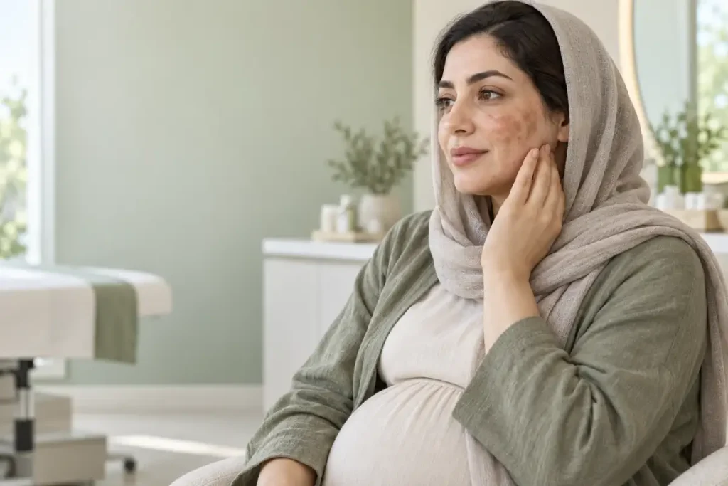 درمان لک بارداری یا ملاسما