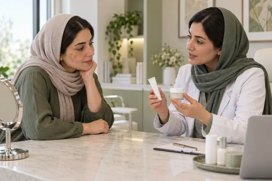 دارودرمانی برای لک پوستی ملاسما